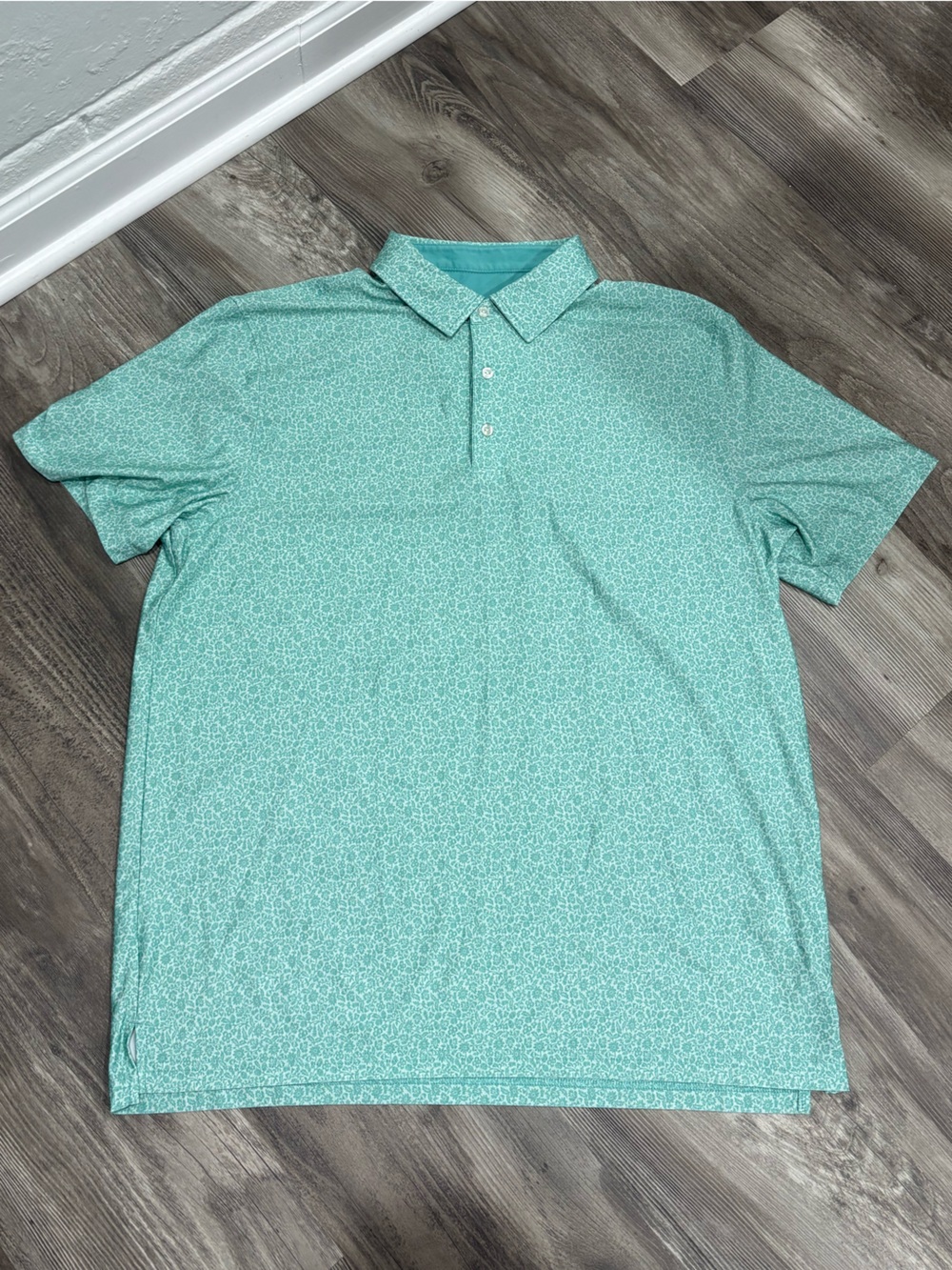 Hickey Freeman Mint Green Golf Polo